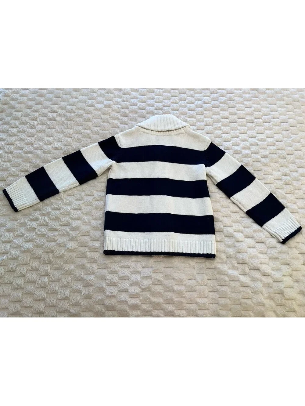 Gymboree Boys Striped Shawl Cardigan Sweater (3T)*Brand New/NWT